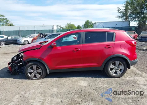 2011 Kia Sportage Lx from USA, damaged, VIN KNDPB3A29B7134221